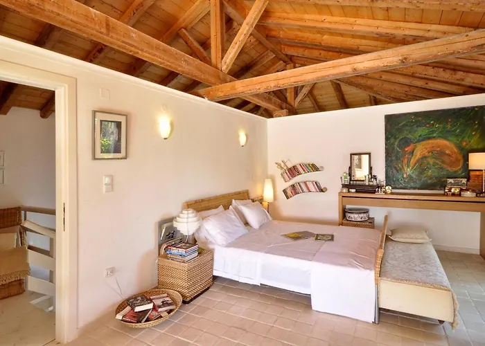 Portico Private With Pool | Corfu ヴィラ *