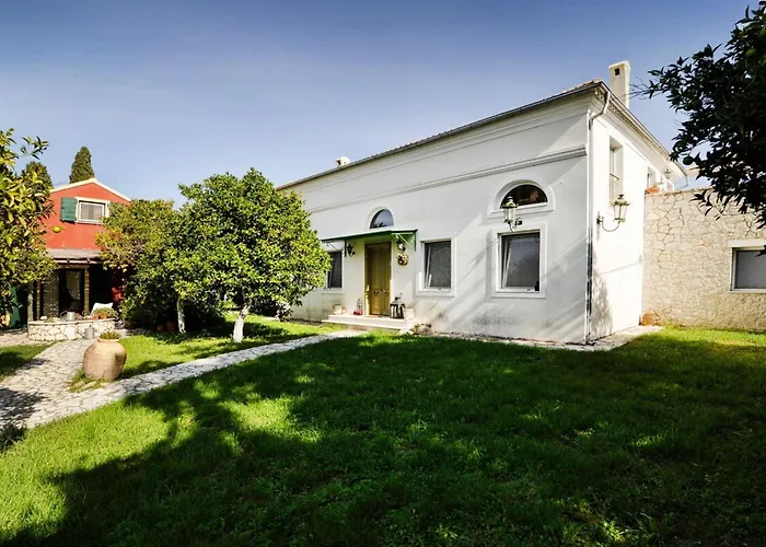 Portico Private With Pool | Corfu ヴィラ レフキンミ