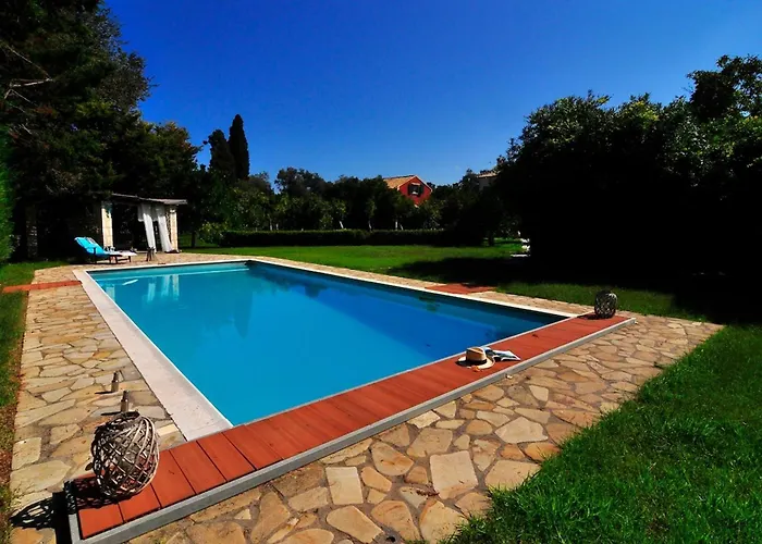 ヴィラ Portico Private With Pool | Corfu *