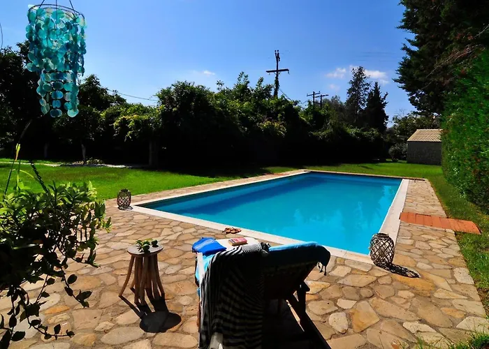 ヴィラ Portico Private With Pool | Corfu レフキンミ
